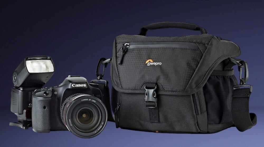 Torba LOWEPRO Nova 160 II AW foto zdjęcia akcesoria pasek kieszenie ekologia recykling