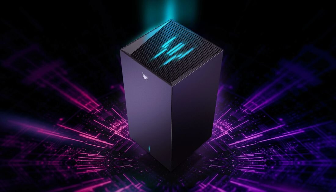 Router ACER Predator Connect X7S 5G CPE 2.4 / 5 / 6 Ghz (TriBand), Wi-Fi Mesh, Gniazdo SIM.
