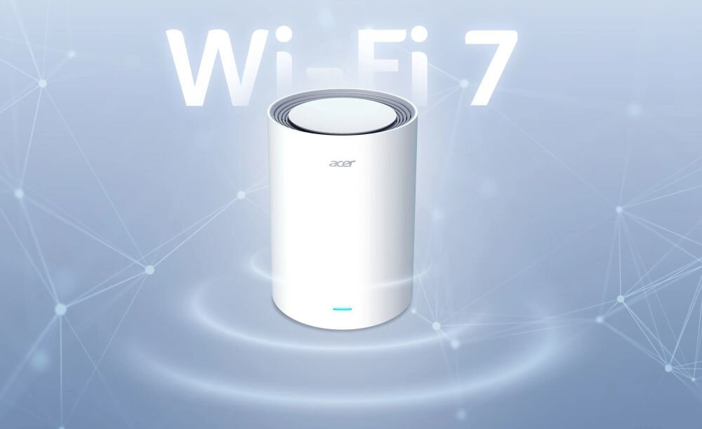 Router ACER Ovia T360 2.4 / 5 GHz (DualBand), Wi-Fi Mesh (3 szt.).