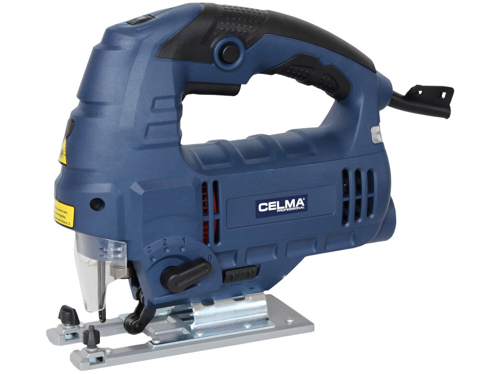 Wyrzynarka CELMA PROFESSIONAL DPPe 100AEO komfort duża moc szeroki zakres zastosowań do cięcia w drewnie tworzywach sztucznych metalu w płytkach ceramicznych gumie waga 2,5 kg