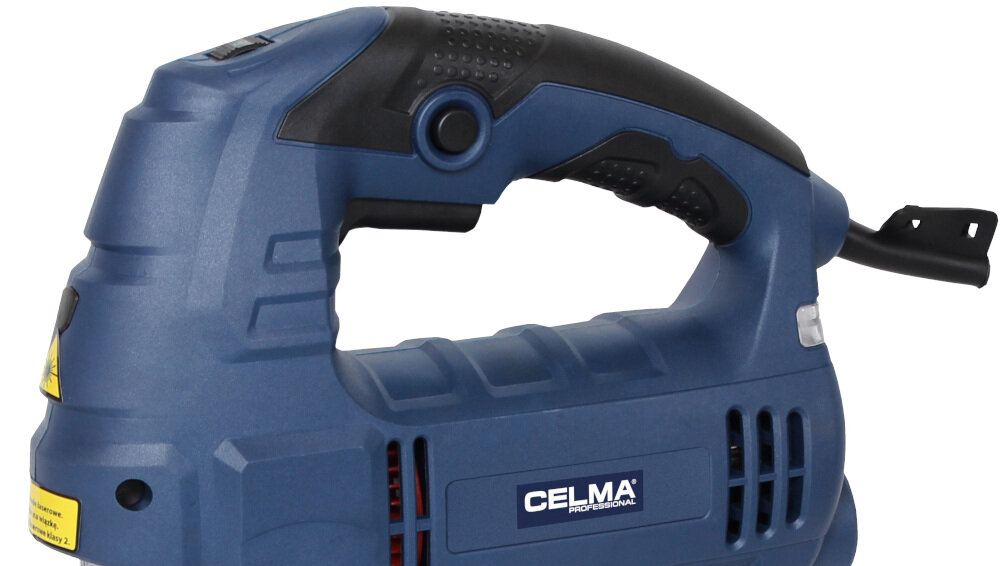 Wyrzynarka CELMA PROFESSIONAL DPPe 100AEO silnik moc 800 W maksymalna prędkość brzeszczot do 3000 skok/min