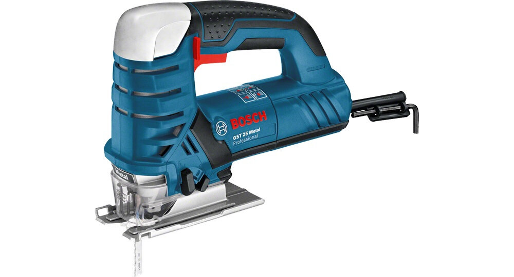 Wyrzynarka BOSCH GST 25 Metal Professional elektronarzędzie o wszechstronnym zastosowaniu w domu w warsztacie stolarskim do pracy w drewnie stali aluminium niewielkich rozmiarów kompaktowe lekkie
