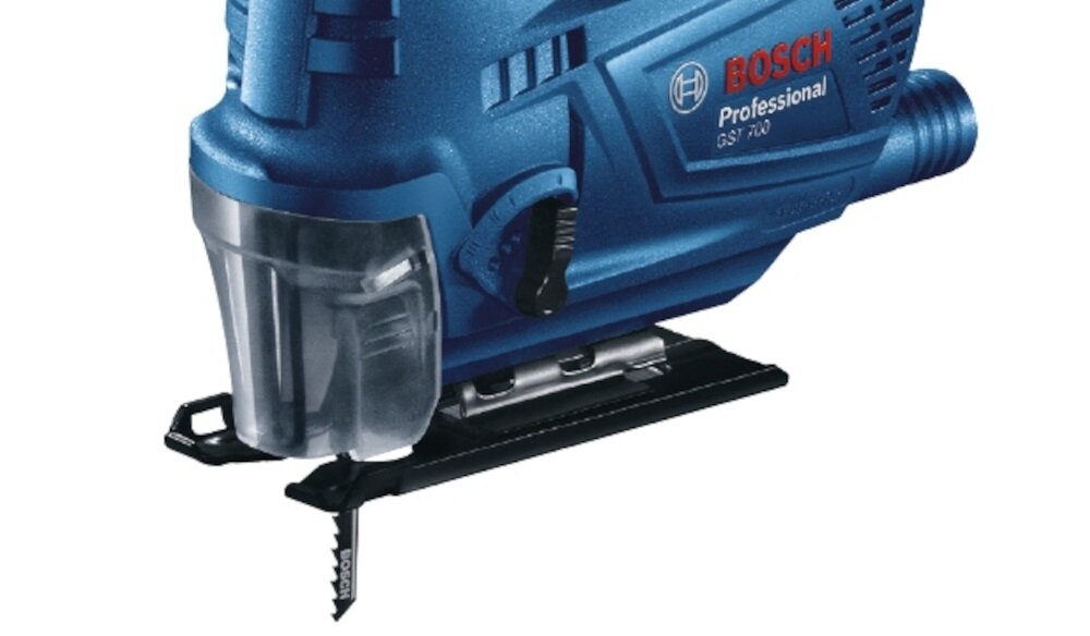 Wyrzynarka BOSCH GST 700 Professional szereg przydatnych funkcji system SDS kompatybilny z odkurzaczami BOSCH adapter maksymalna głębokość cięcia w drewnie do 70 mm w stali do 6 mm 4-stopniowa oscylacja