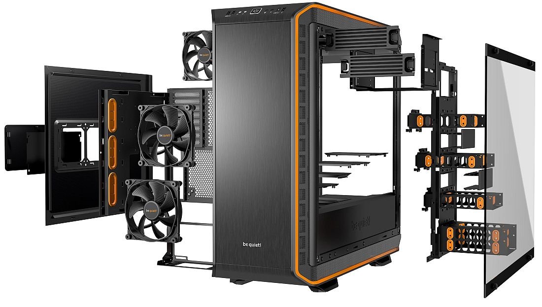 Obudowa PC BE QUIET! DARK BASE PRO 900 - MODULARNE GNIAZDA HDD