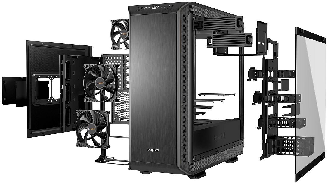 Obudowa PC BE QUIET! DARK BASE PRO 900 - MODULARNE GNIAZDA HDD