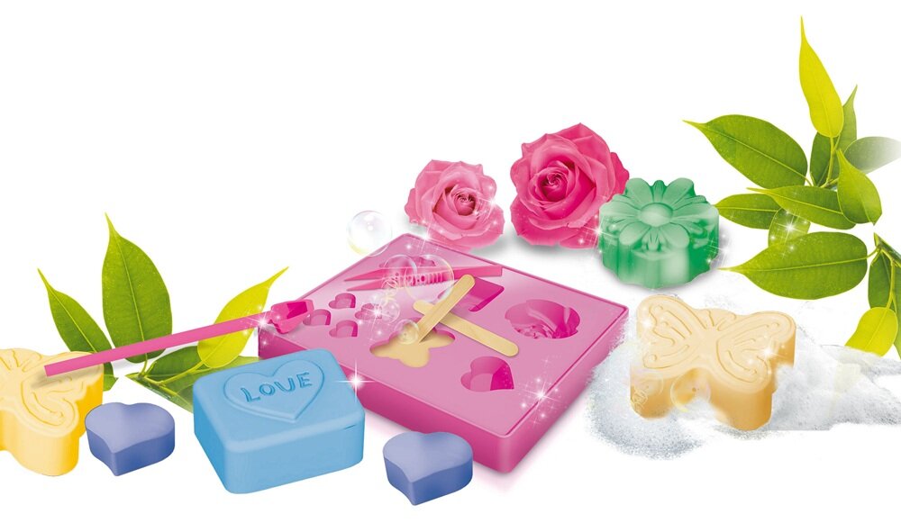 Zestaw kreatywny LISCIANI I-m a Genius Laboratorium naukowe Fabryka mydełek 304-PL67152 trening myślenia krytycznego, rozwój zdolności manualnych, poznanie historii mydła