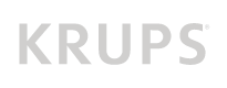 Logo z napisem \'KRUPS\' w kolorze szarym na przezroczystym tle.