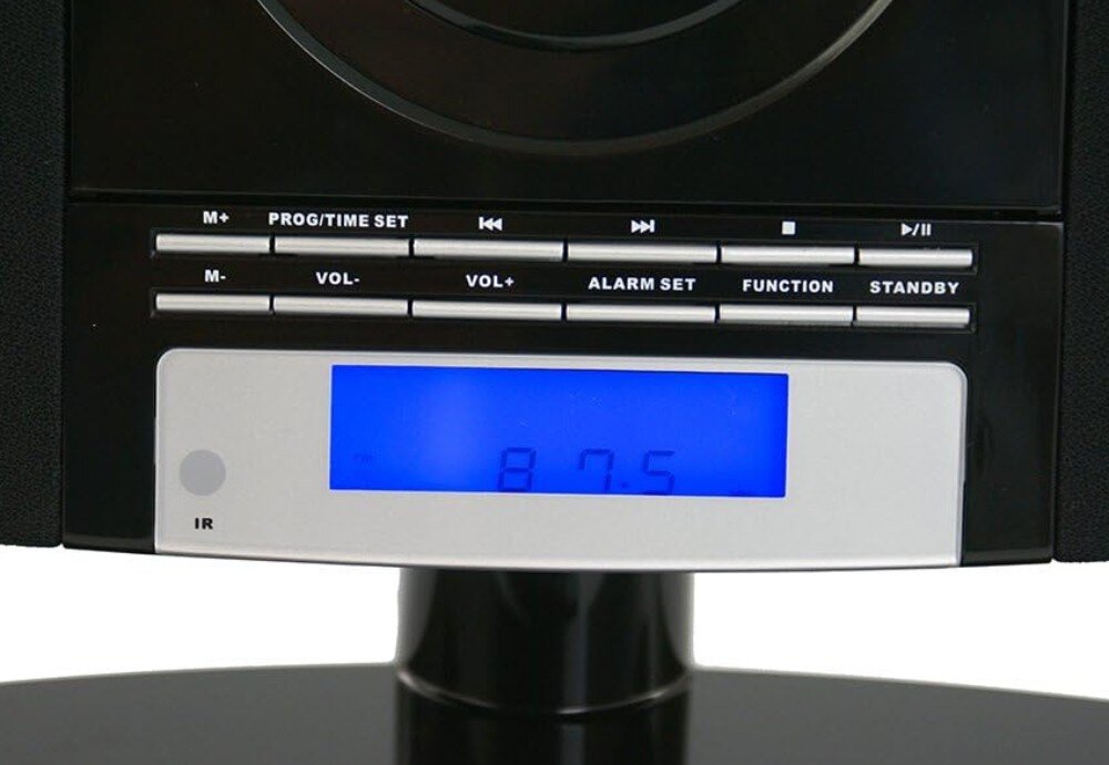 Wieża DENVER MC-5220 Czarny zegar alarm