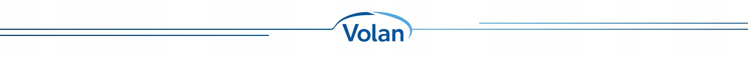 Logo z napisem \'Volan\' otoczone cienkimi liniami po obu stronach.