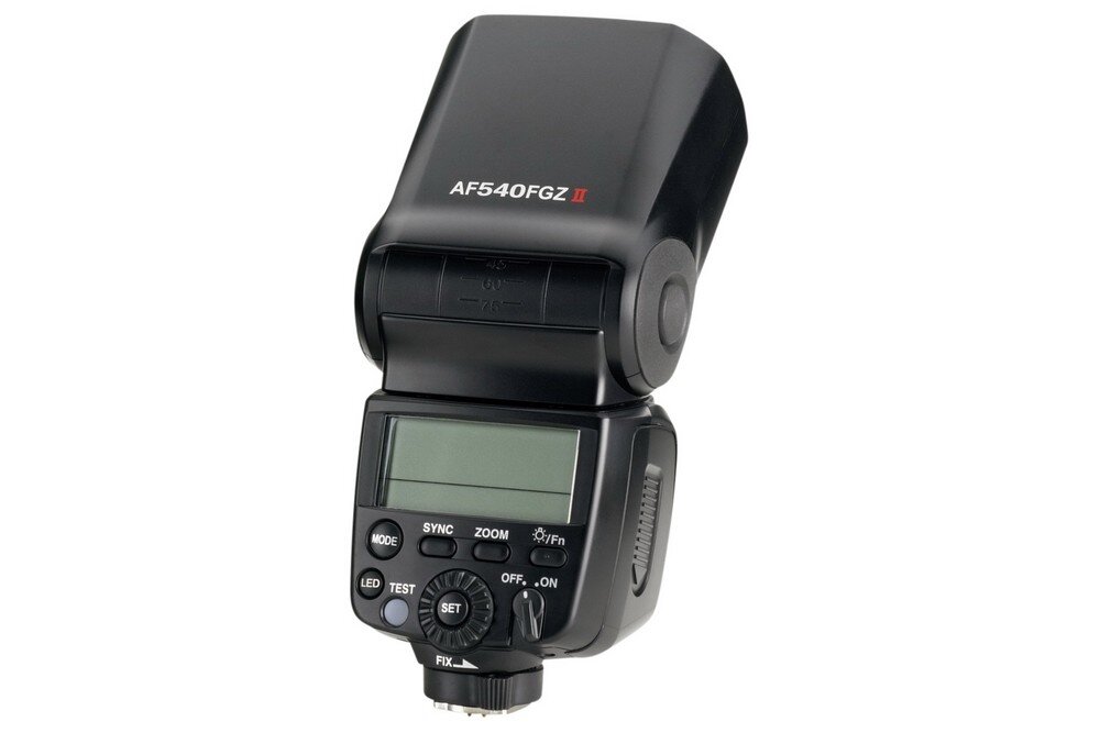 Lampa PENTAX AF 540 FGZ II Auto Flash aparat zdjęcia zasilanie montaż zasięg jasność