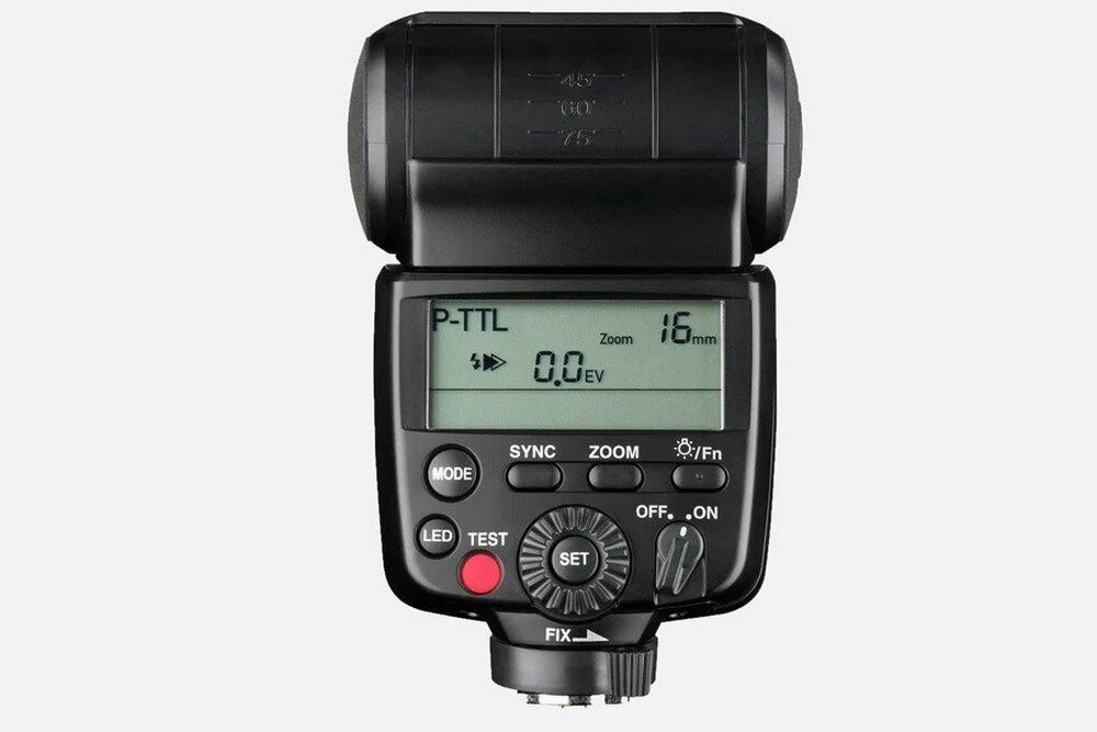 Lampa PENTAX AF 540 FGZ II Auto Flash aparat zdjęcia zasilanie montaż zasięg jasność