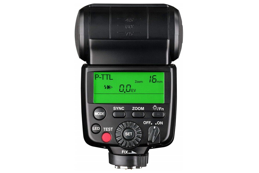 Lampa PENTAX AF 540 FGZ II Auto Flash aparat zdjęcia zasilanie montaż zasięg jasność