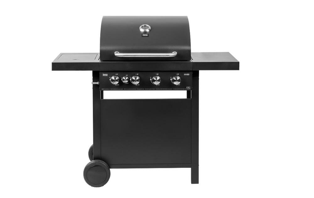 TEESA BBQ 5000 ogród taras stylowo stal emaliowana aluminium grill elegancka estetyka dbałość detale