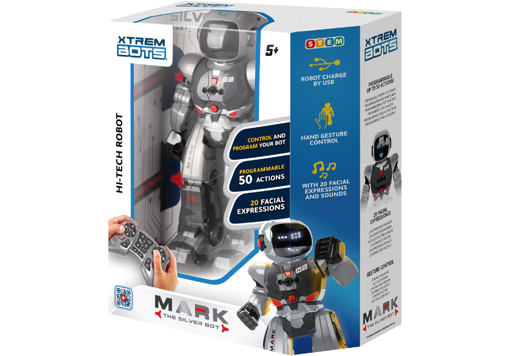 Robot zdalnie sterowany XTREM BOTS Mark XT3803275