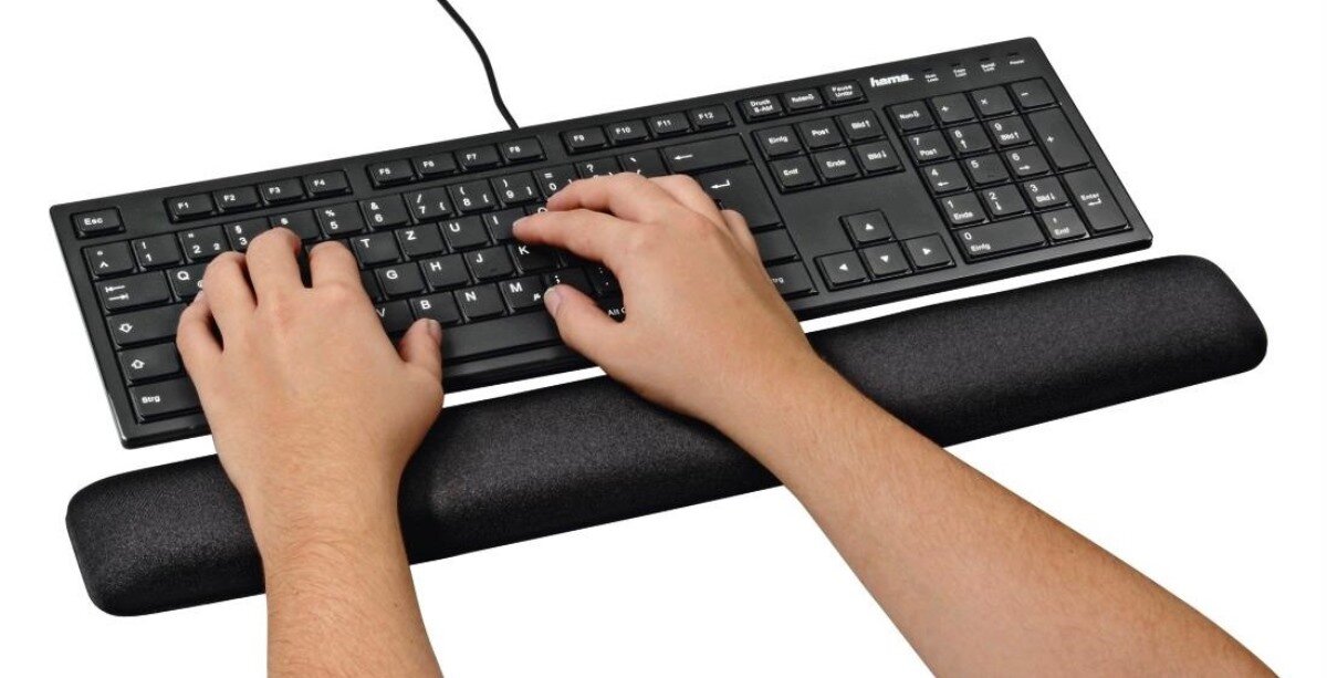 Redukcja punktów ucisku podkładka pod nadgarstki Hama Ergonomic