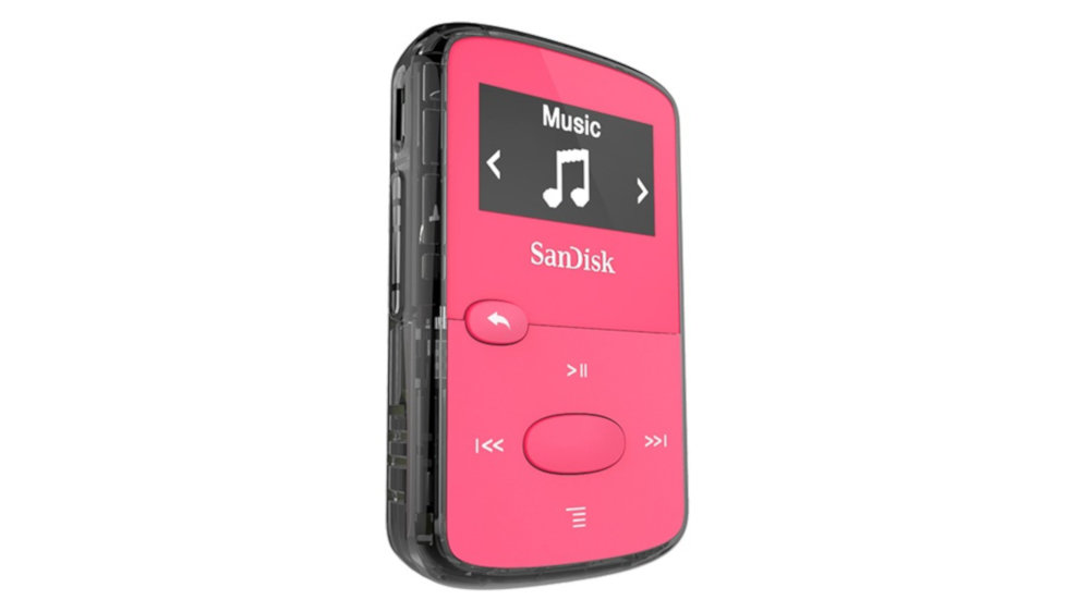 Odtwarzacz MP3 SANDISK Clip Jam Rozowy - Karta Pamięci