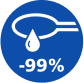 99% mniej&nbsp; tłuszczu