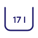 Ikona przedstawia symbol pojemności z liczbą \'17 l\' na białym tle, otoczoną niebieską linią w kształcie litery U.