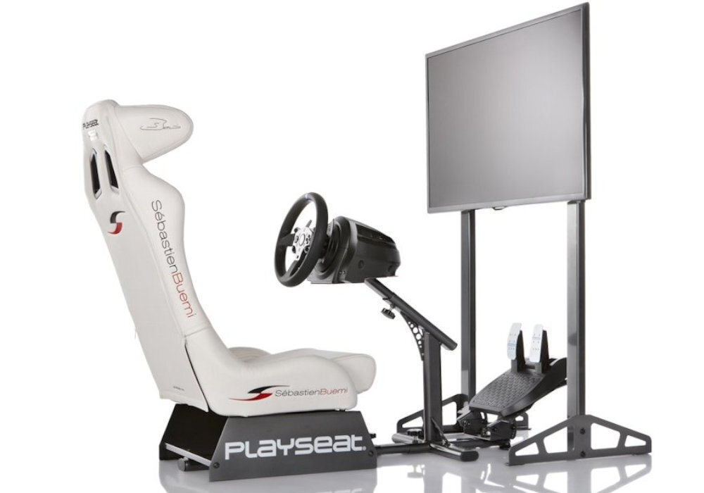 Stojak na monitor PLAYSEAT TV Stand-Pro wytrzymałość realizm wyposażenie solidność wyścigi