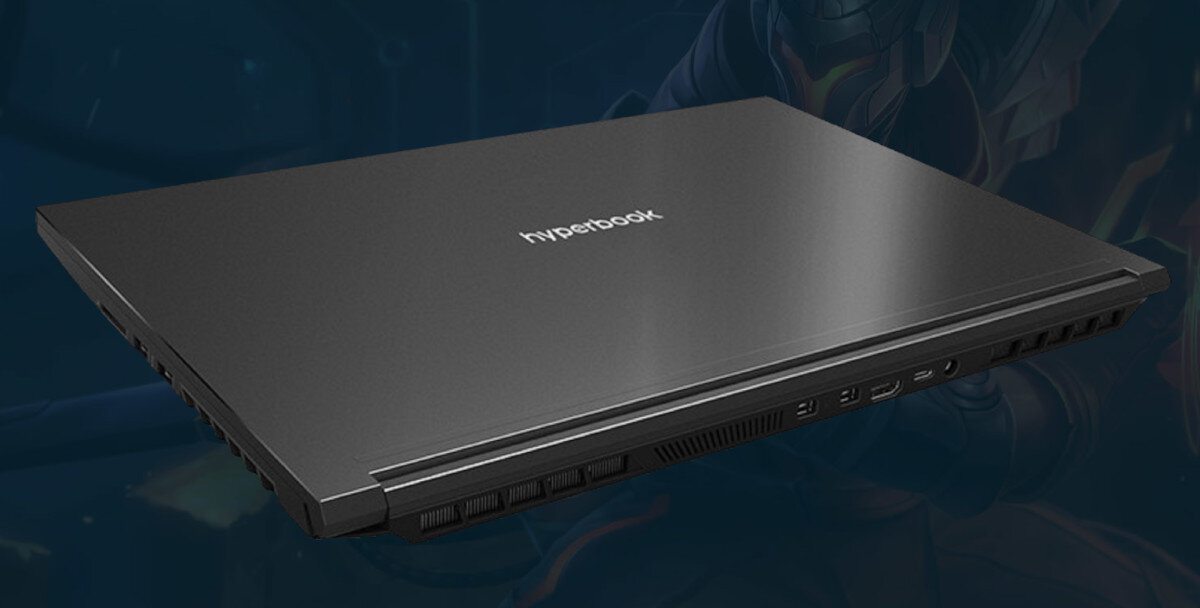 Laptop HYPERBOOK Pulsar Z15 Zen porty złącza Wi-Fi czytnik kart