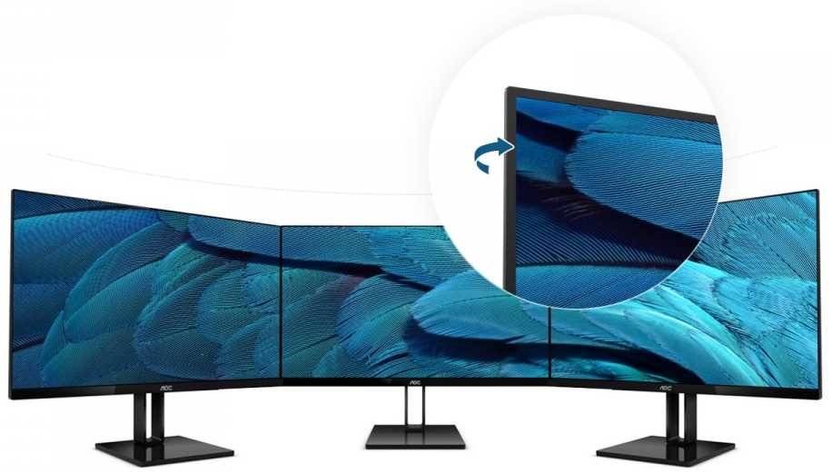 Monitor AOC 24V2Q - Wąska Ramka