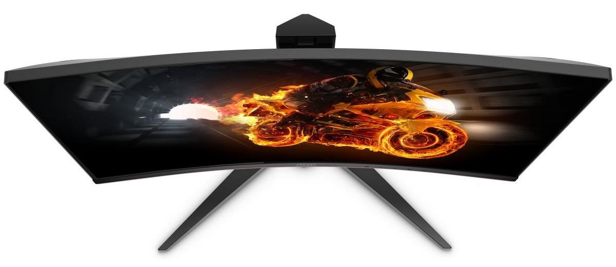 Monitor gamingowy AOC C24G1 - Zakrzywienie