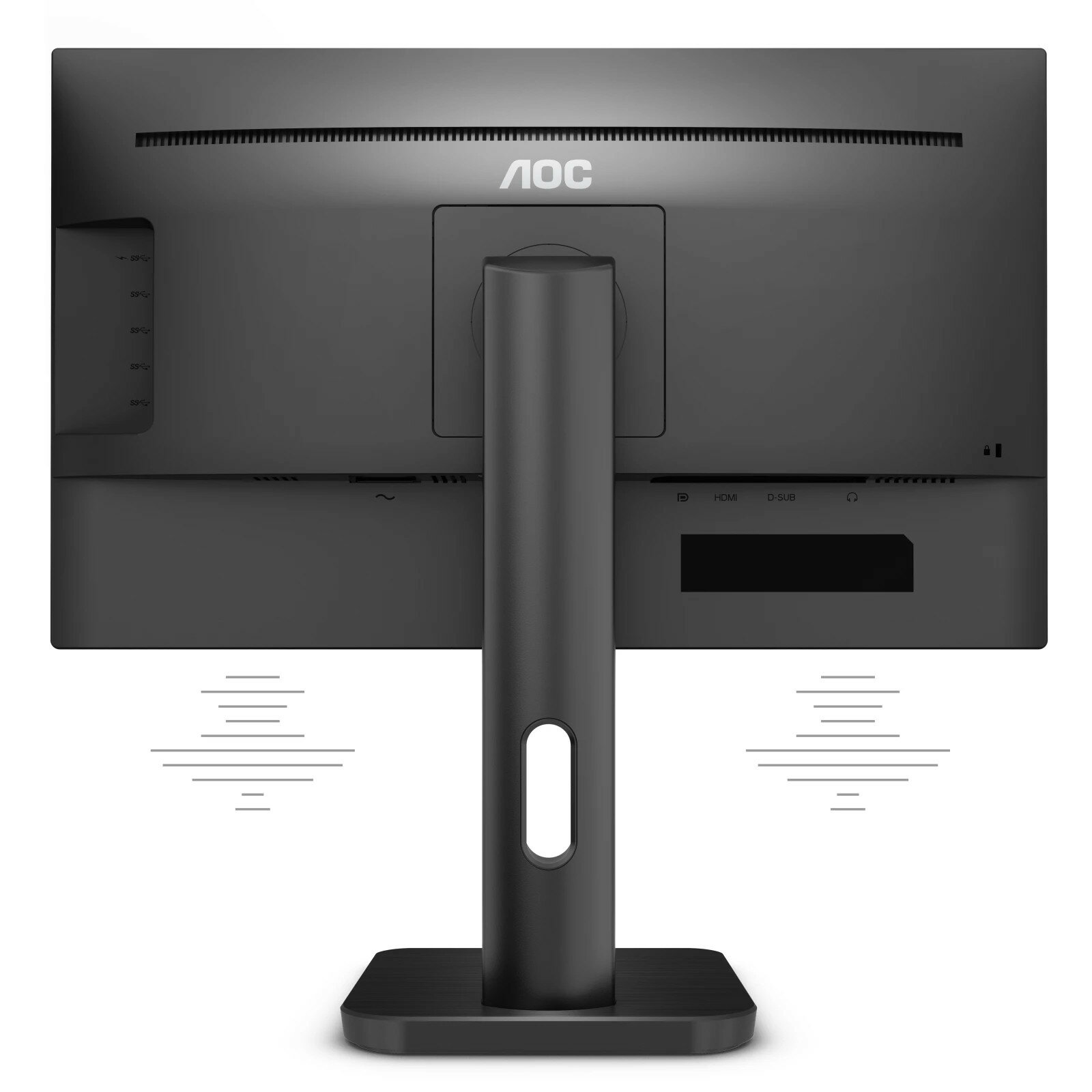 Monitor AOC 27P1 - wbudowane głośniki