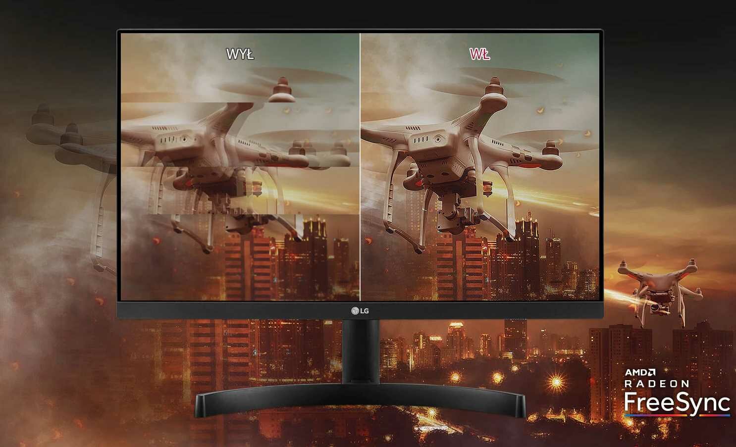 Monitor LG 22MK600M - Radeon FreeSync  