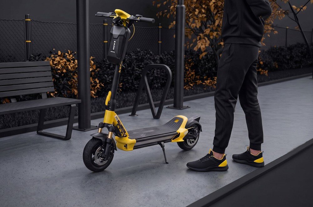 Hulajnoga elektryczna XRIDER MX10 Max Special Black Edition Żółty