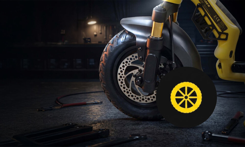 Hulajnoga elektryczna XRIDER MX10 Max Special Black Edition Żółty