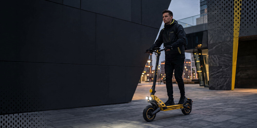 Hulajnoga elektryczna XRIDER F10 Special Max Edition Czarno-żółty