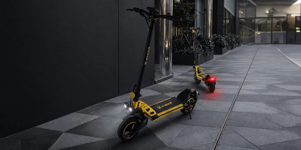 Hulajnoga elektryczna XRIDER F10 Special Max Edition Czarno-żółty