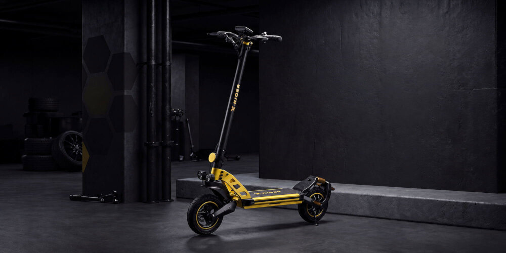 Hulajnoga elektryczna XRIDER F10 Special Max Edition Czarno-żółty