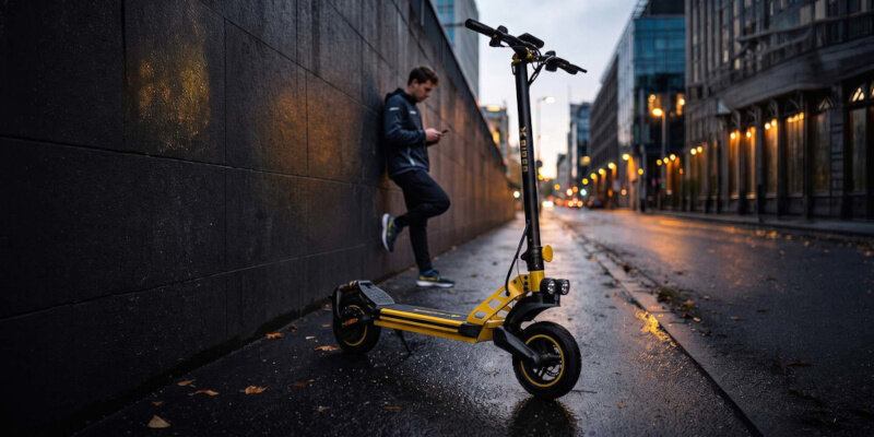 Hulajnoga elektryczna XRIDER F10 Special Max Edition Czarno-żółty