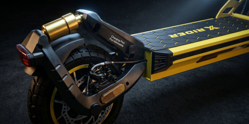 Hulajnoga elektryczna XRIDER F10 Special Max Edition Czarno-żółty