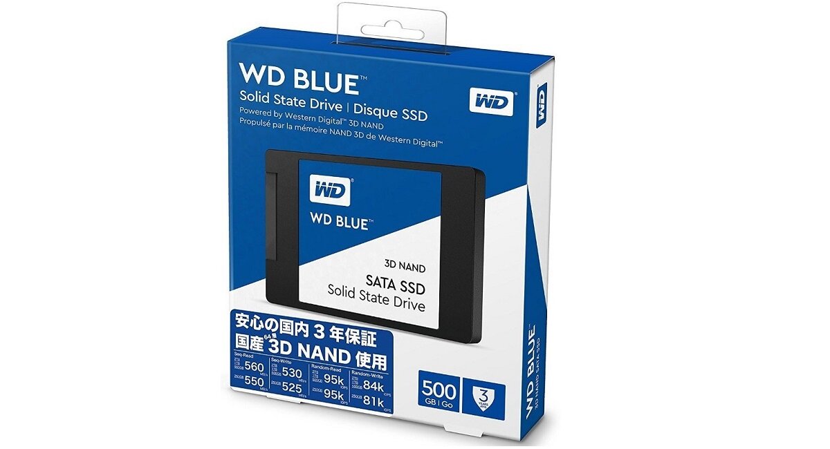 Dysk WD Blue 500GB SSD - niezawodnosc