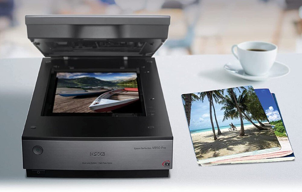 Skaner EPSON Perfection V850 Pro obiektywy rozdzielczość głębia kolory jakość