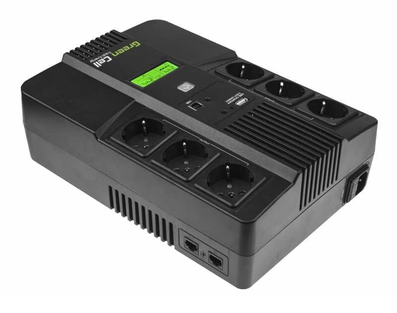 Zasilacz UPS GREEN CELL AiO - zasilanie