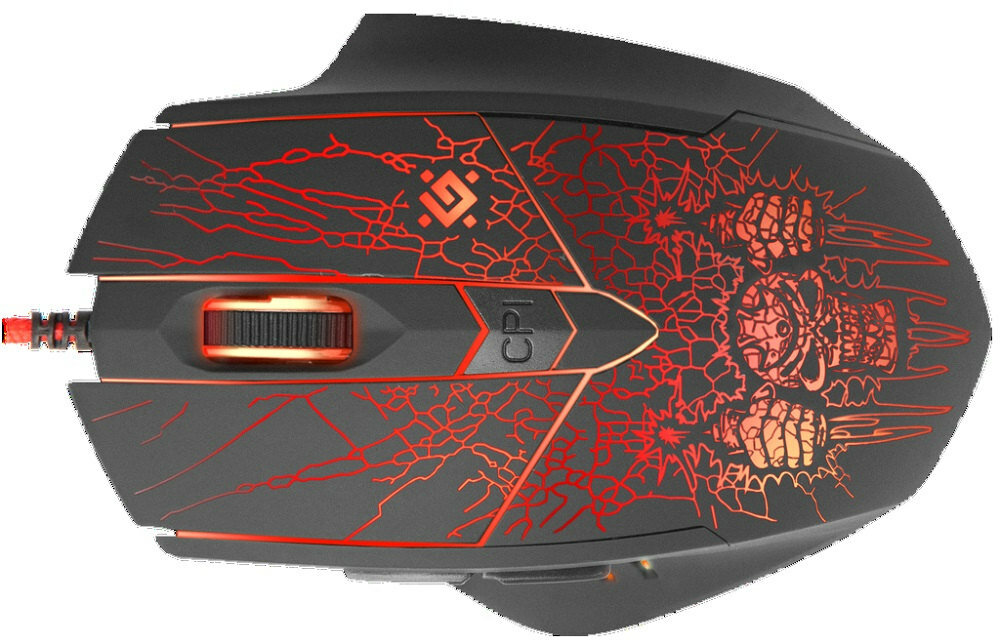 Mysz DEFENDER Doom Fighter GM-260L - Wysoka jakosc wykonania 