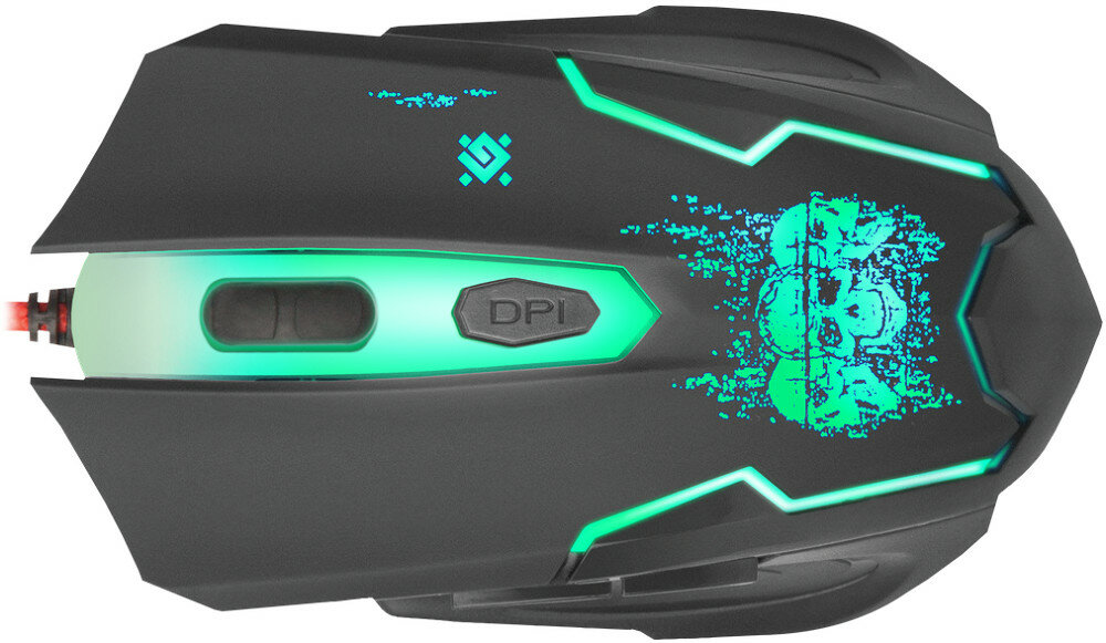 Mysz DEFENDER Skull GM-180L - przyciski 