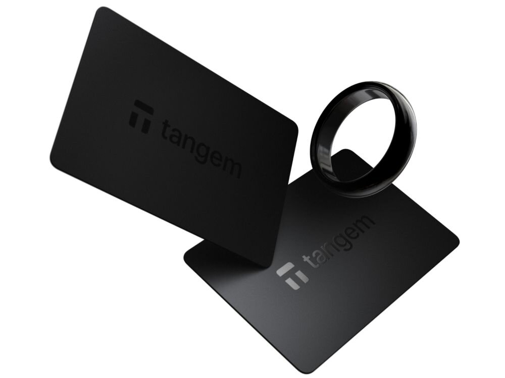 TANGEM Ring (rozmiar 9) + 2 karty.