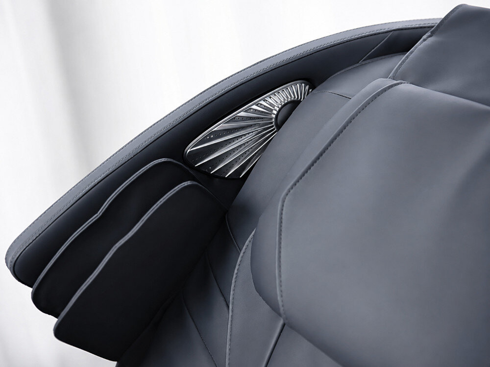 Fotel masujący EXTRALINK 3D Zero Gravity SL-Track Biało-Czarny 