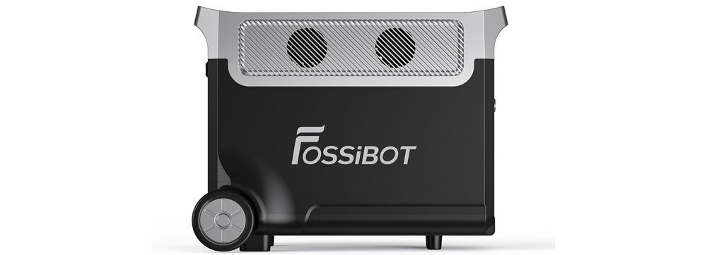 Bateria FOSSIBOT FB3840 3840Wh do F3600 Pro, rozbudowa, pojemność, zestaw, monitoring, Schemat budowy wewnętrznej stacji zasilania z opisem.