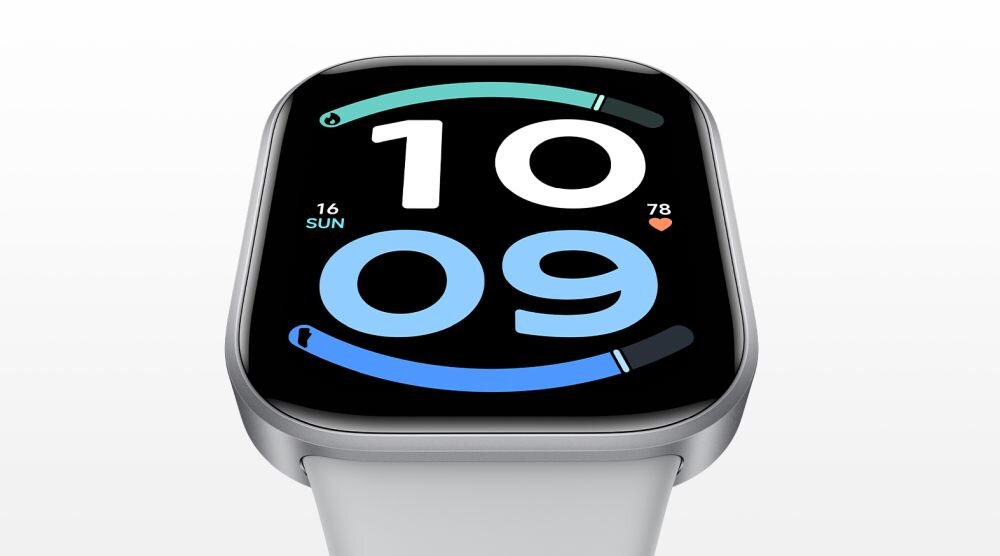 XIAOMI Redmi Watch 6 Active ekran AMOLED 1,85 cala 1200 nitów Always-On Display