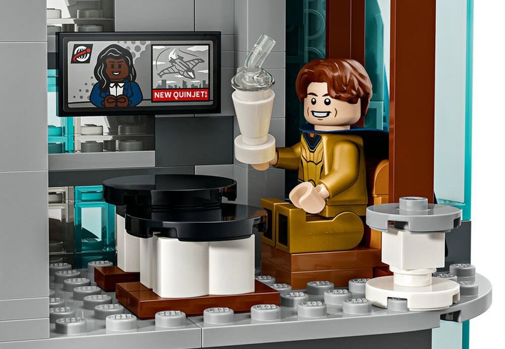 LEGO 76352 Marvel Avengers: Doomsday Nowa Wieża Avengersów ukryty areszt Mjolnir Stormbreaker sterownia