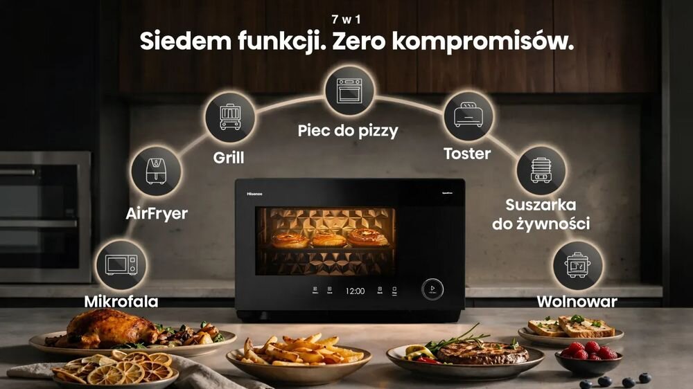 HISENSE H28SO1 - urządzenie stojące na blacie w kuchni