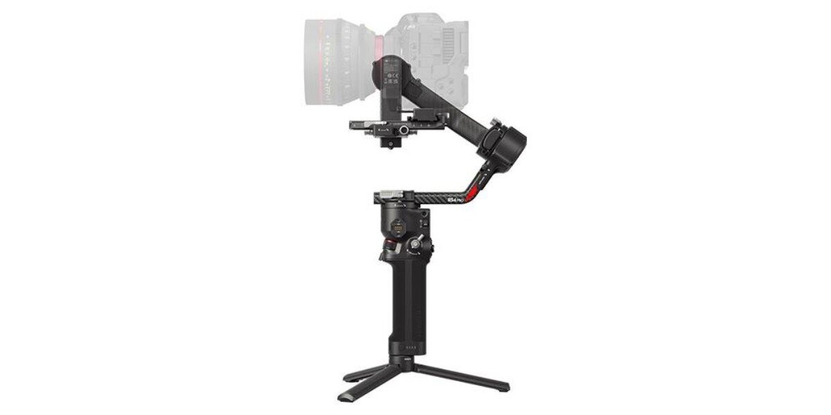 Gimbal DJI RS 4 Pro Combo na białym tle.