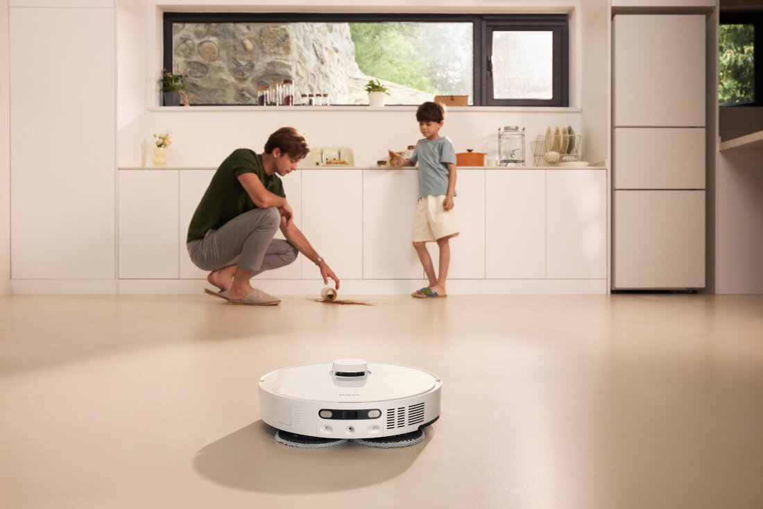 Robot sprzątający MOVA P10 Pro Ultra wygląd prezentacja design wizualizacja Komfort sprzątania bez wysiłku