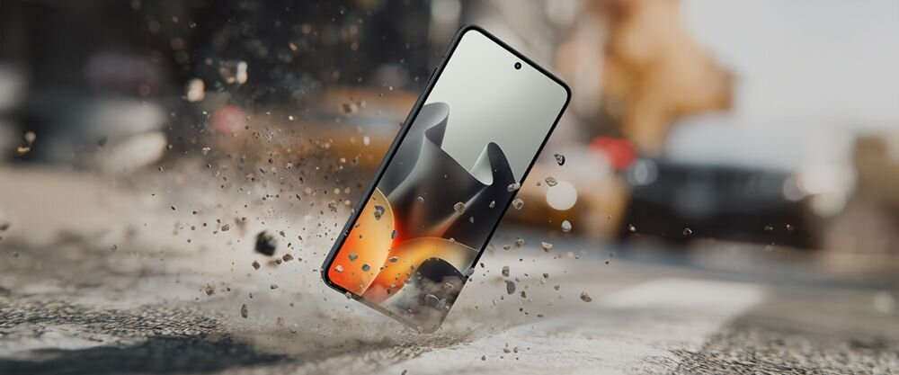 MOTOROLA Edge 70 Max wytrzymała obudowa Gorilla Glass 7i aluminium klasy lotniczej