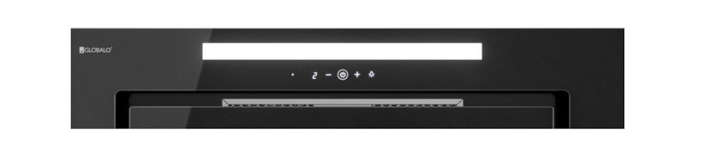 Okap kuchenny Silentio 80.2 Black stopnie pracy dotyk panel LED pilot prostota sterowanie 